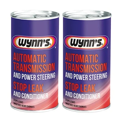 Image of Fastcar 2 x Wynns Automatic Transmission &amp; Power Steering Stop Leak And Conditioner 325ml