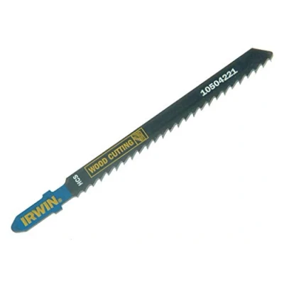 Image of Irwin 100 mm Wood Cutting Jigsaw Blades (Pack of 5)