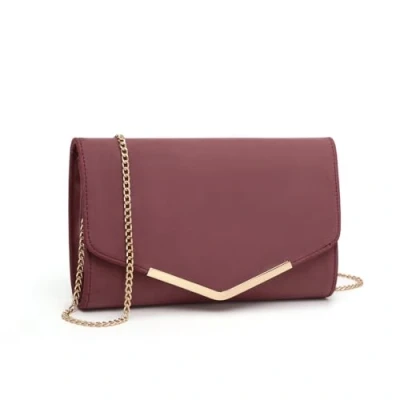 Image of Miss Lulu Women&#039;s Elegant Clutch Handbag for Weddings and Evenings