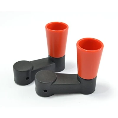 Image of Spartacus Workmate Handle Arm &amp; Knob x 2 Fits Black Decker WM535 WM536 WM540 WM541 WM550