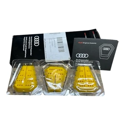 Image of Audi 81A087009B Refill Pack Single Frame Fragrance Diffuser Yellow Invigorating