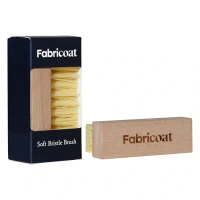 Image of Fabricoat Soft Bristle Brush Cleaning Hand Deep Cleans and Easily Lifts Dirt from Fabric Upholstery