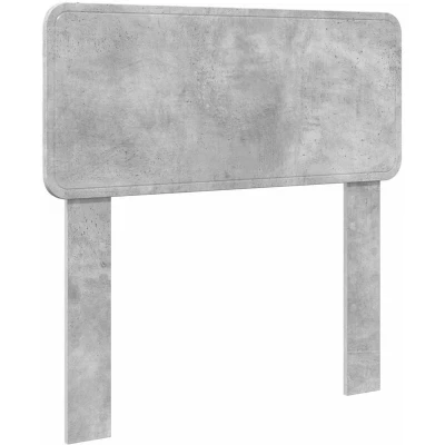 Image of vidaXL Headboard with Concrete Grey 100 cm Engineered wood