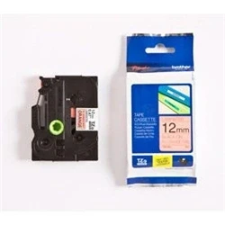 Image of Brother P Touch TZe Tape 12mm x 8m Black on Fluroscent Orange TZEB31