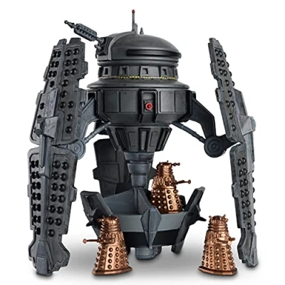 Image of Doctor Who Dalek Gunship Figurine Collection by Eaglemoss Collections