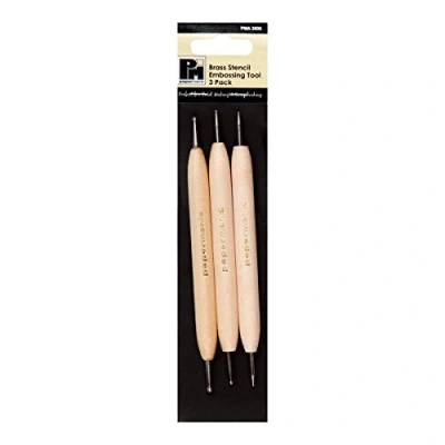 Image of Papermania 3 Piece Embossing Tool, Beige