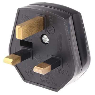 Image of RS PRO UK 2P+E 250V AC/13A Pack of 5