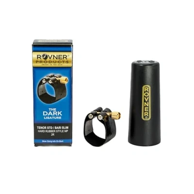 Image of Rovner Bb Tenor Saxophone Ligature Dark 2R