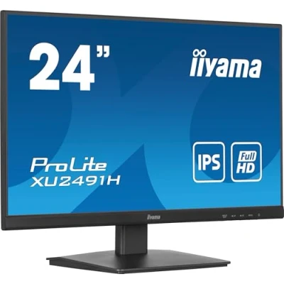 Image of iiyama Monitor XU2491H B1 23.8&quot;, IPS, 1920X1080/100Hz,1H1DP