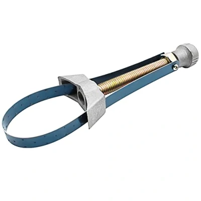 Image of Cyleto Car Truck motorcycle Oil Filter Removal Tool Strap Wrench Diameter Adjustable 60mm to 120mm