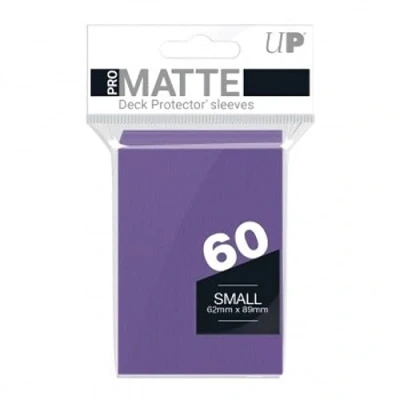 Image of Ultra Pro 84269 Matte Card Sleeves(62mm*89mm) ,Purple