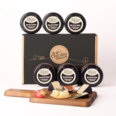 Image of 6 x Black Bob Extra Mature Cheddar Cheese Wax Truckle 200g Multibuy