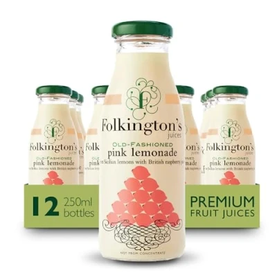 Image of Folkingtons Pink Lemonade 12x250ml