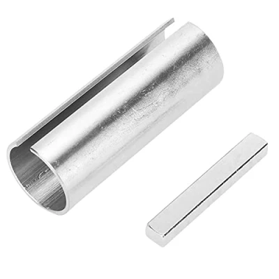 Image of Shaft Adapter Pulley,Shaft Pulley Sheave Key, Engine Crank Sleeve Bore Reducer Bushing &amp; Key
