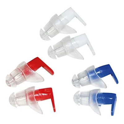 Image of SwimTech Ear Plugs Blue/Clear