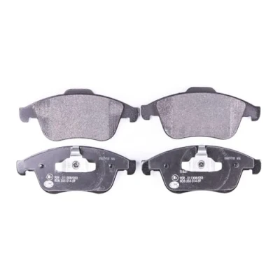 Image of 410600311R Brake pad set HELLA 8DB 355 014 591 not prepared for wear indicator RENAULT: MEGANE 3, 3 Coupe, Clio 4