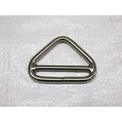 Image of Stainless Steel Triangle Ring Double Bar 8MM x 50MM