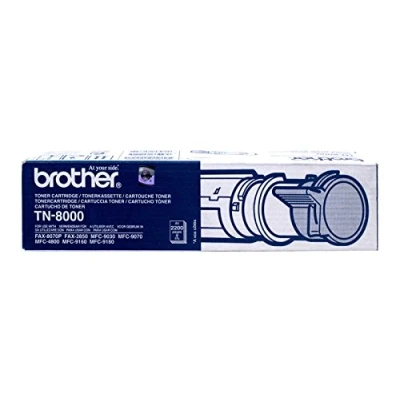 Image of Brother TN8000 Black Fax Ink Cartridge