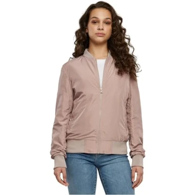Image of Urban Classics Women&#039;s Ladies Light Bomber Jacket, duskrose, 3XL