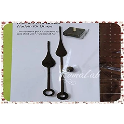 Image of Artemio 73 and 96 mm Drops Clock Hands, Black
