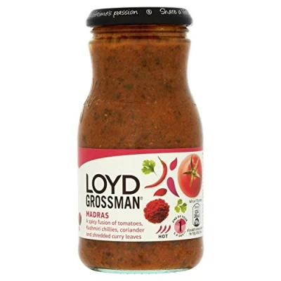 Image of Loyd Grossman Madras Curry Sauce (350g) Pack of 2