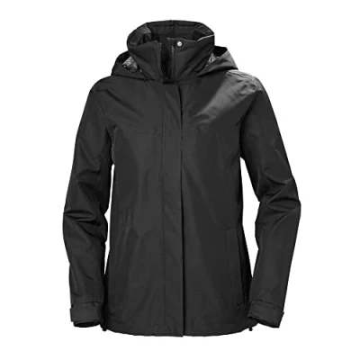 Image of Helly Hansen Womens Aden Rain Jacket, L, Black