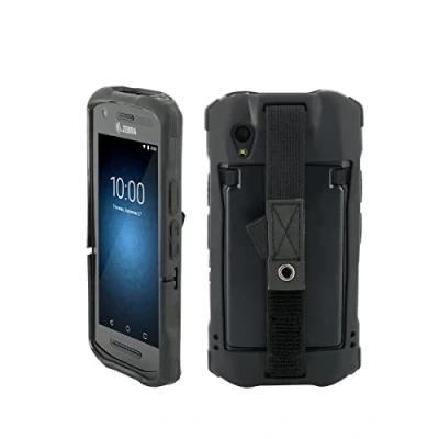 Image of Mobilis Rugged Case for Zebra TC21 TC26 with Handstrap, Shockproof Military Grade Drop Protection Cover, Handheld Barcode Scanner Shell made Recycled Materials