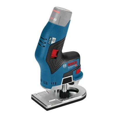 Image of Bosch Professional GKF 12 V 8 (Bare, Carton) Brushless Router, Blue, 6/8 mm Collets