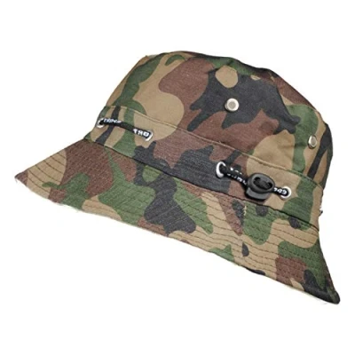 Image of Toutacoo, Summer hat, Sun Adjustable Bucket Hat Unisex (White Sun/rain)