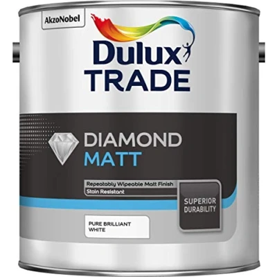 Image of Dulux Trade Diamond Matt PBW 2.5L