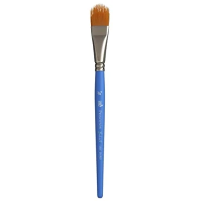 Image of Princeton Select Artiste, Mixed Media Brushes for Acrylic, Oil, Watercolor Series 3750 Filbert Grainer Synthetic, Size 3/4 Inch