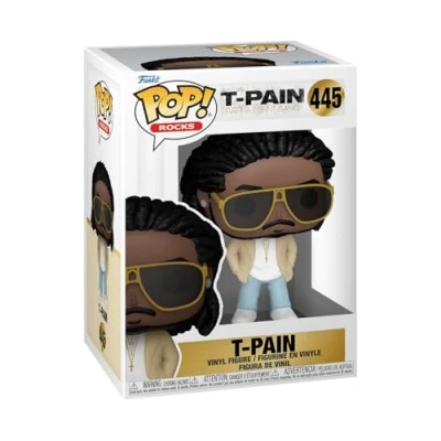 Image of Funko POP! Rocks: T Pain (Rappa Ternt Sanga) Collectable Vinyl Figure Gift Idea Official Merchandise Toys for Kids &amp; Adults Music Fans Model Collectors and Display