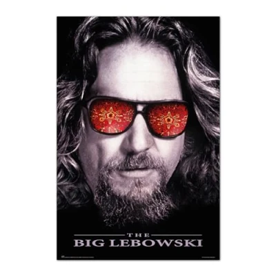 Image of Grupo Erik The Big Lebowski Poster 36 x 24 inches / 91.5 61 cm Shipped Rolled Up Cool Posters Art &amp; Prints Wall