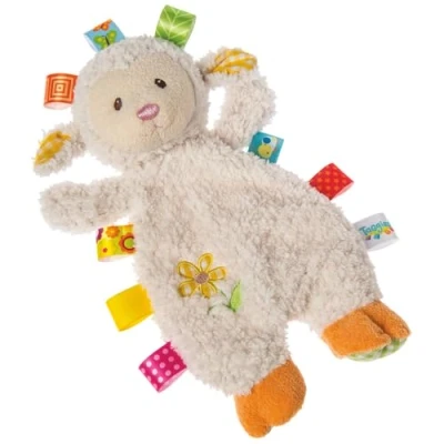 Image of Taggies Lovey Soft Toy, 30 Centimetres, Sherbet Lamb