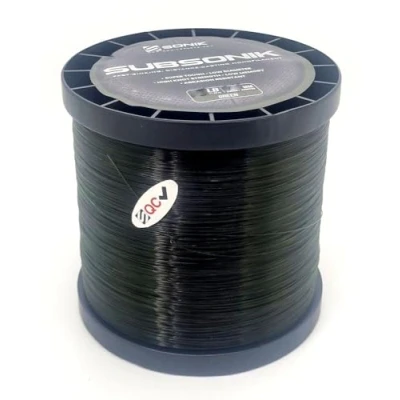 Image of Sonik SubSonik Green Carp Mono Line 3000m Bulk Spool: 18lb