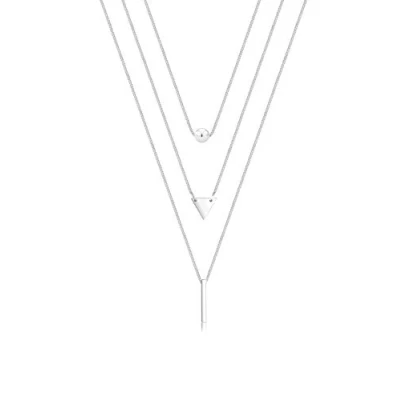 Image of Elli Women&#039;s 925 Sterling Silver Pendant Necklace 0109370617_40 40cm length
