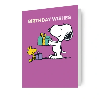 Image of PEANUTS SNOOPY BIRTHDAY CARD
