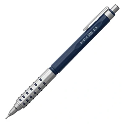 Image of Pentel Orenz AT XPP2005 C Mechanical Pencil, 0.02 inches (0.5 mm), Dark Blue