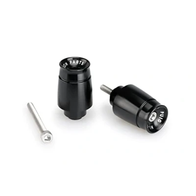 Image of Puig 21009N Bar Ends Sport Model for Honda Black