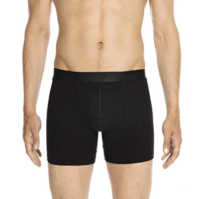 Image of HOM, Mens, HO1 Long Boxer Briefs, Black, S