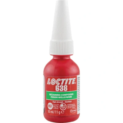 Image of Loctite 638 High Strength Retainer 10ml