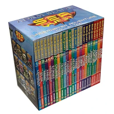Image of Sea Quest The Underwater Adventure Collection 24 Books Limited Edition Box Set by Adam Blade (Series 1 6)