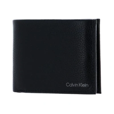 Image of Calvin Klein Trifold COIN Wallet, Men&#039;s, Size: One Size, Black
