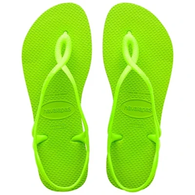 Image of Havaianas Luna, Comfortable, Stylish, and Functional Sandals, Secure Ankle Fit, Braided Straps, Non Slip Sole, Women