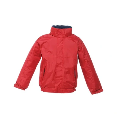 Image of Regatta Childrens Unisex Kids/Childrens Waterproof Windproof Dover Jacket (Classic Red/Navy) Size 13 14Y