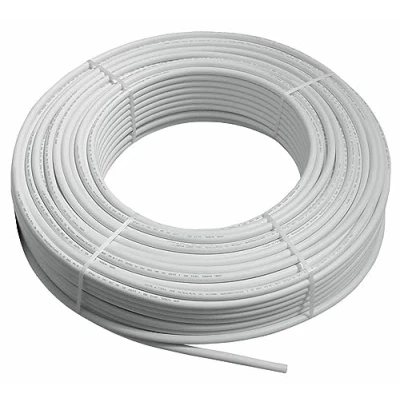 Image of ARA CHOICE PE X Barrier Pipe Pushfit/Speedfit White WRAS Approved 22mm Daimeter Hot and Cold Coil Water Bathroom Heating Length 5/10/15/20/30/35/40/45M (40M)