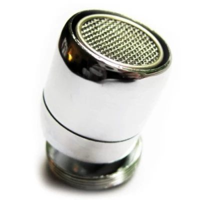 Image of PEPTE Strong Chromed Brass Adjustable Swivel Tap Nozzle Spout Aerator M24 MALE 24mm