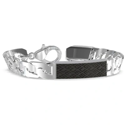 Image of Guess Jewellery Man Bracelet JUXB03224JWSTBKS Brand, one Size, Non Precious Metal, No Gemstone