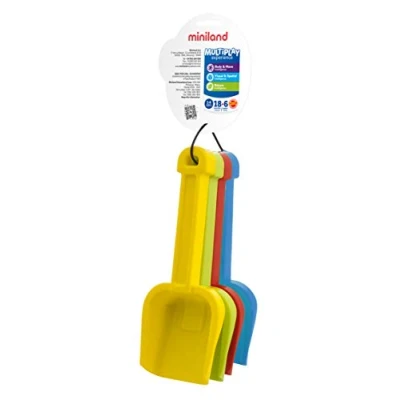 Image of Miniland Miniland29038 Special Assorted Spades Set (4 Piece), Multi Color
