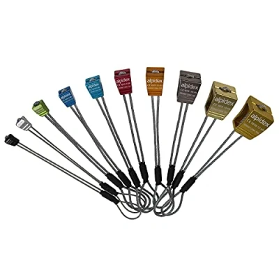 Image of ALPIDEX Climbing Nuts Set 10 pcs ; Size 1